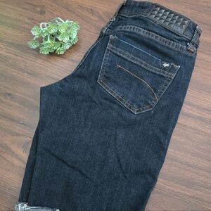 Fox Racing Moto Bermuda Womens Denim Shorts 5 Bike Jeans Summer